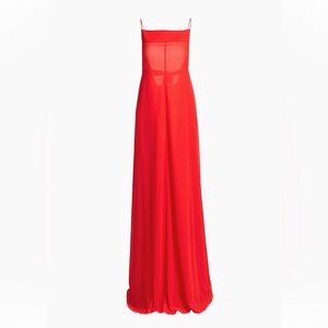 16Arlington Febe Open Back Gown - Red